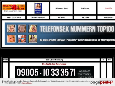 mehr Information : Telefonsexnummern die Topliste